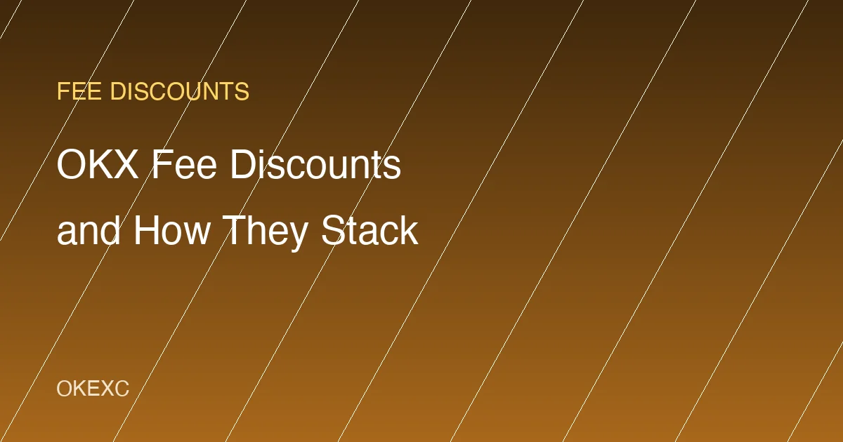 OKX Fee Discounts: Which Ways to Pay Less Actually Work, Ranked by Reliability